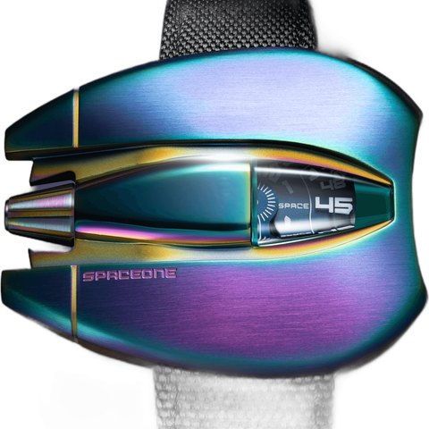 SpaceOne Jumping Hour Titanium