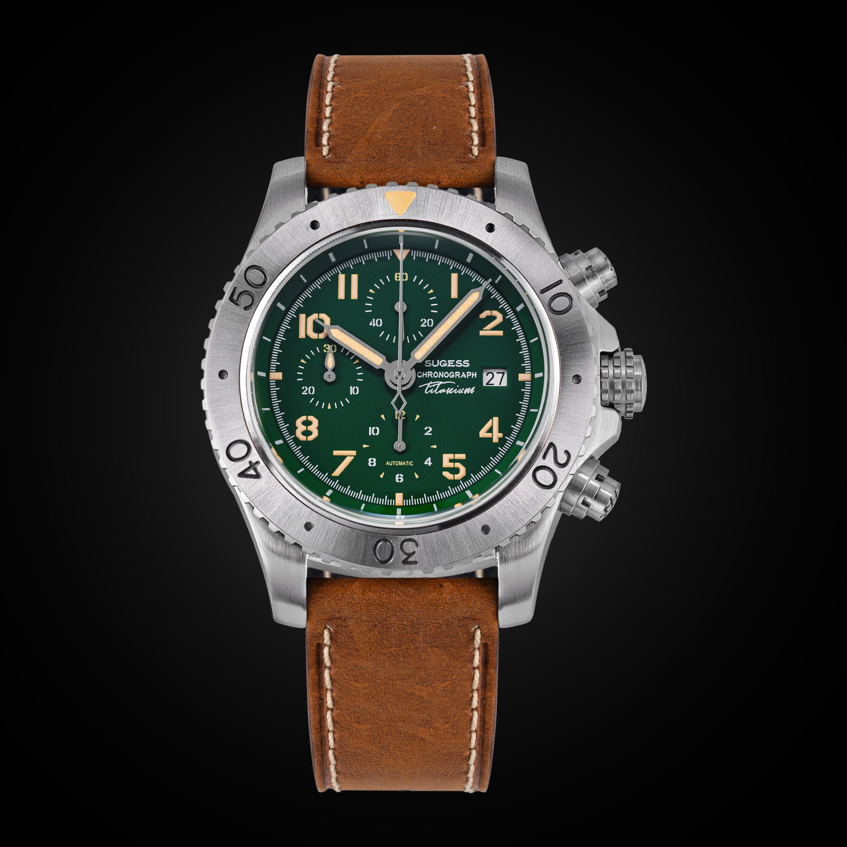 Sugess S464 Titanium Chronograph