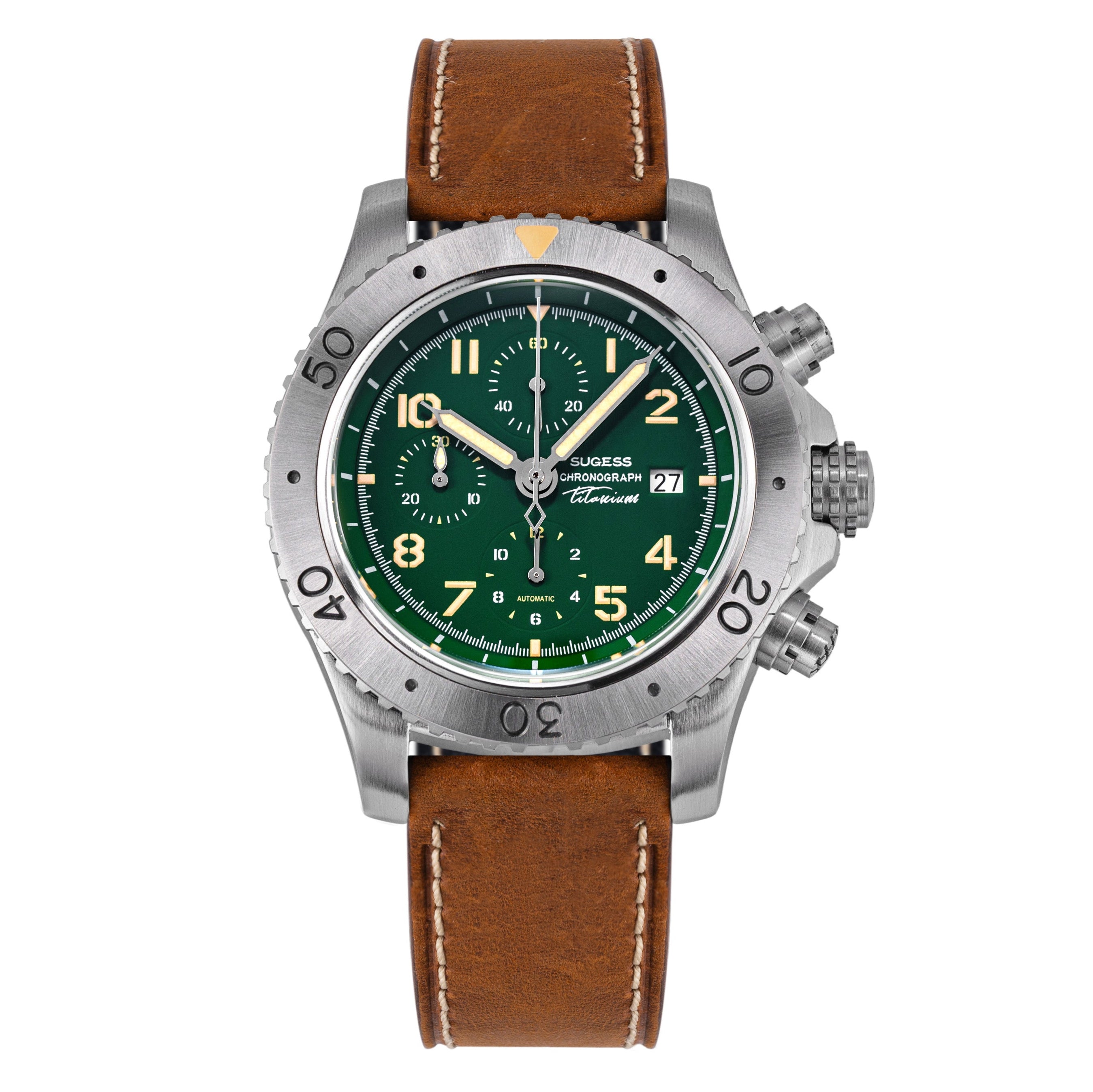 Sugess S464 Titanium Chronograph