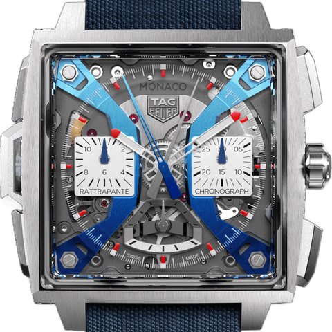 TAG Heuer Monaco Split-Seconds Chronograph (Grade 5 titanium)