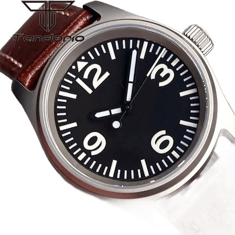 Tandorio TD127 Titanium 36mm Pilot