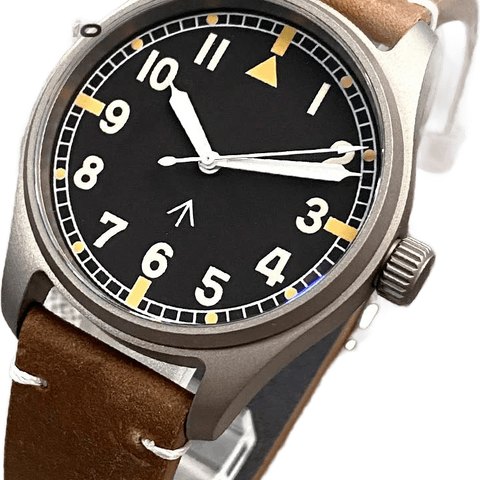 Tandorio TD141 Titanium 39mm Pilot