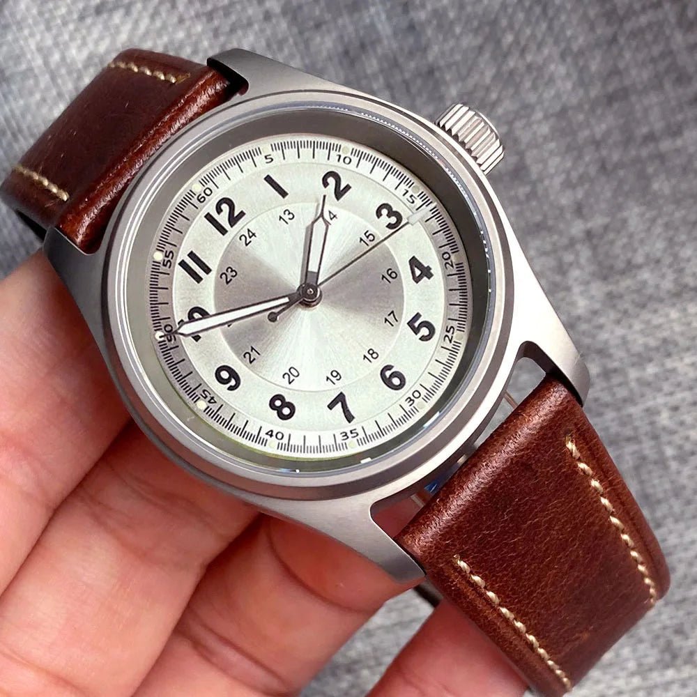 Tandorio TD143B 39mm Titanium Pilot 63.7g Vin