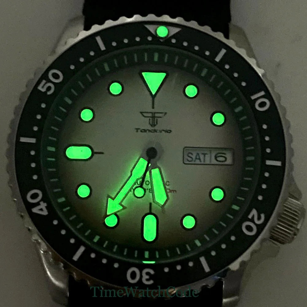 Tandorio TD251 Ti-2 Titanium Skx007 Diver NH36 41mm Cerami