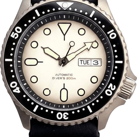 Tandorio TD251 Ti-2 Titanium Skx007 Diver NH36 41mm Cerami