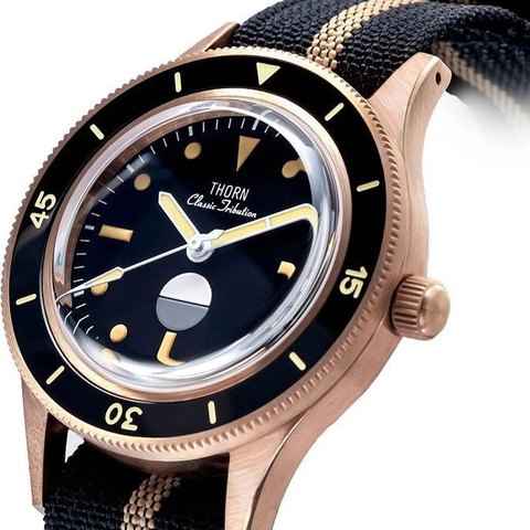 Thorn Retro 50 Fathoms Bronze Diver