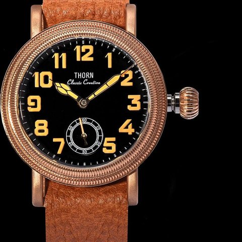 Thorn T013 Retro Bronze Pilot 36mm