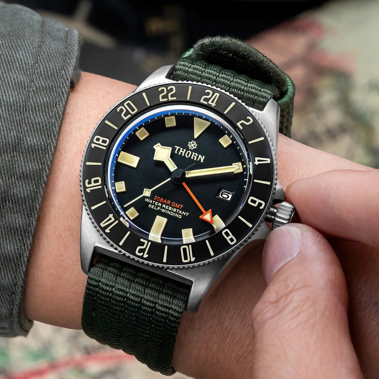 Thorn T020 42mm NH34 GMT Titanium Diver