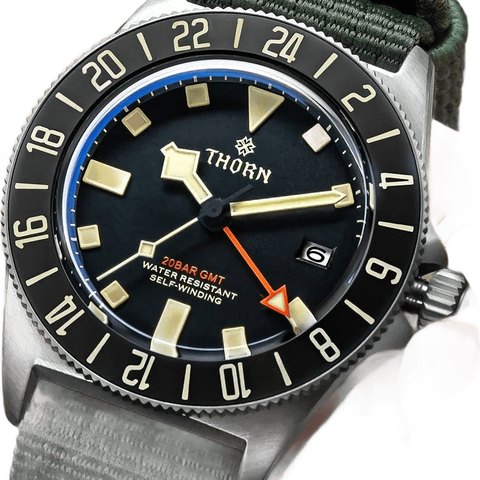 Thorn T020 42mm NH34 GMT Titanium Diver