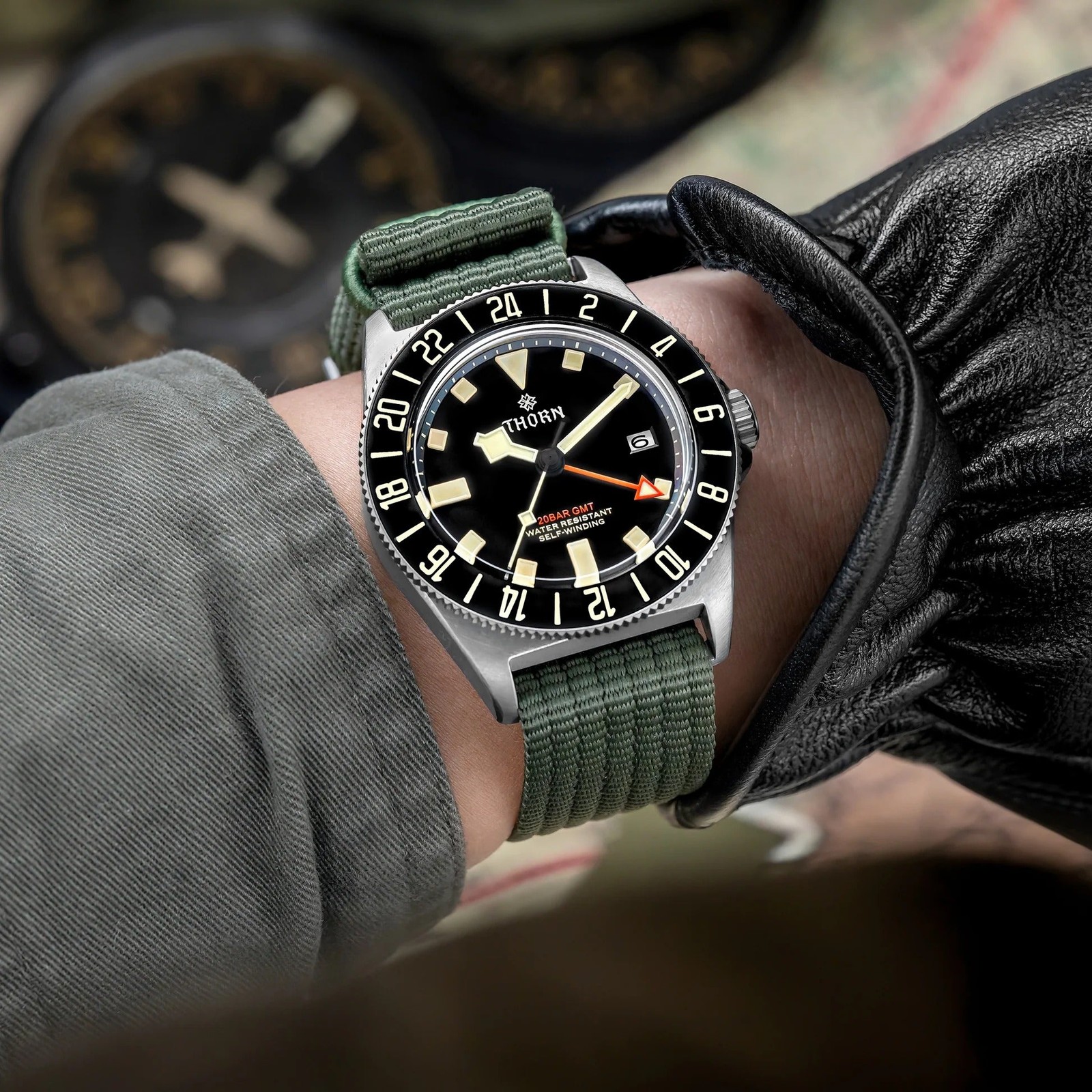 Thorn T020 42mm NH34 GMT Titanium Diver