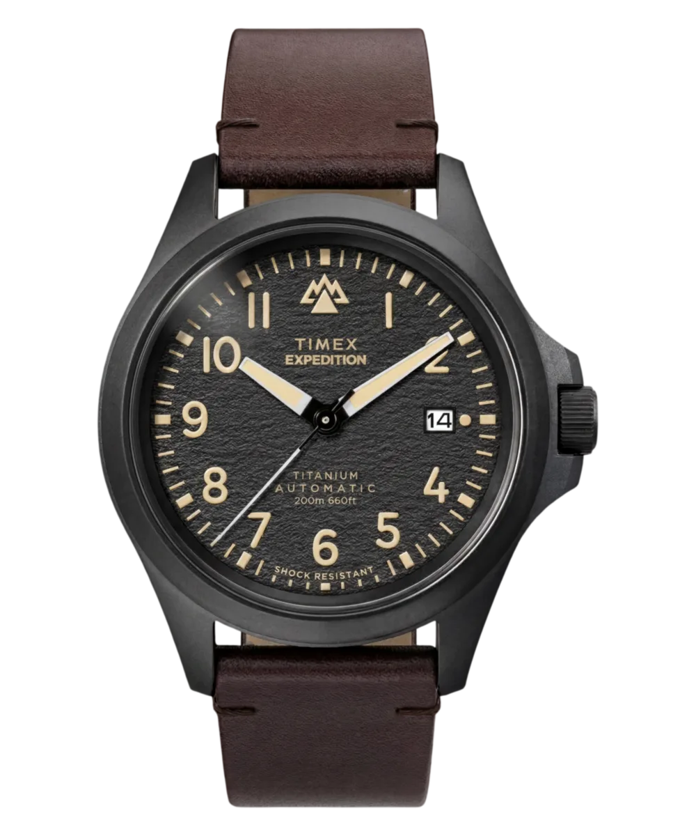 Timex Expedition Field Post Titanium Automatic (black IP)