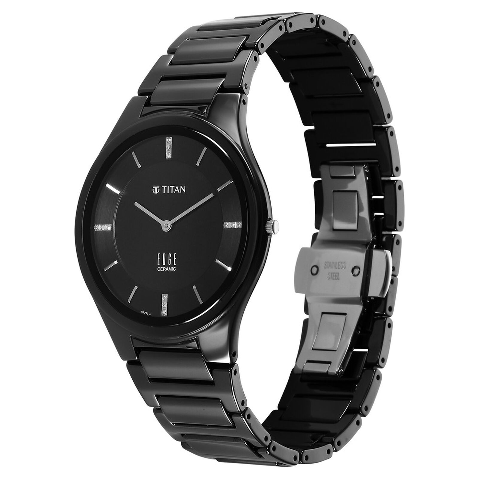 Titan Edge Ceramic Dress with Diamonds NU1696NC12