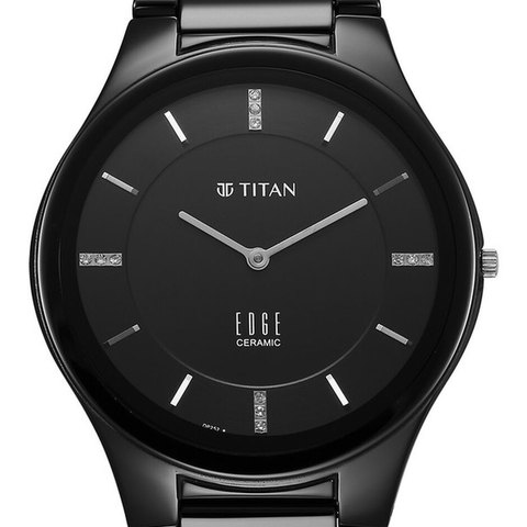 Titan Edge Ceramic Dress with Diamonds NU1696NC12