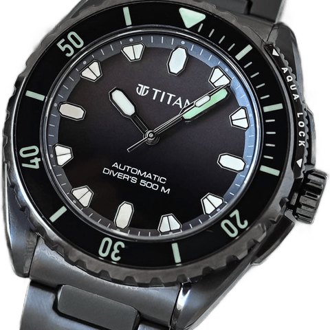 Titan Zero Hour Professional Diver 500m Titanium