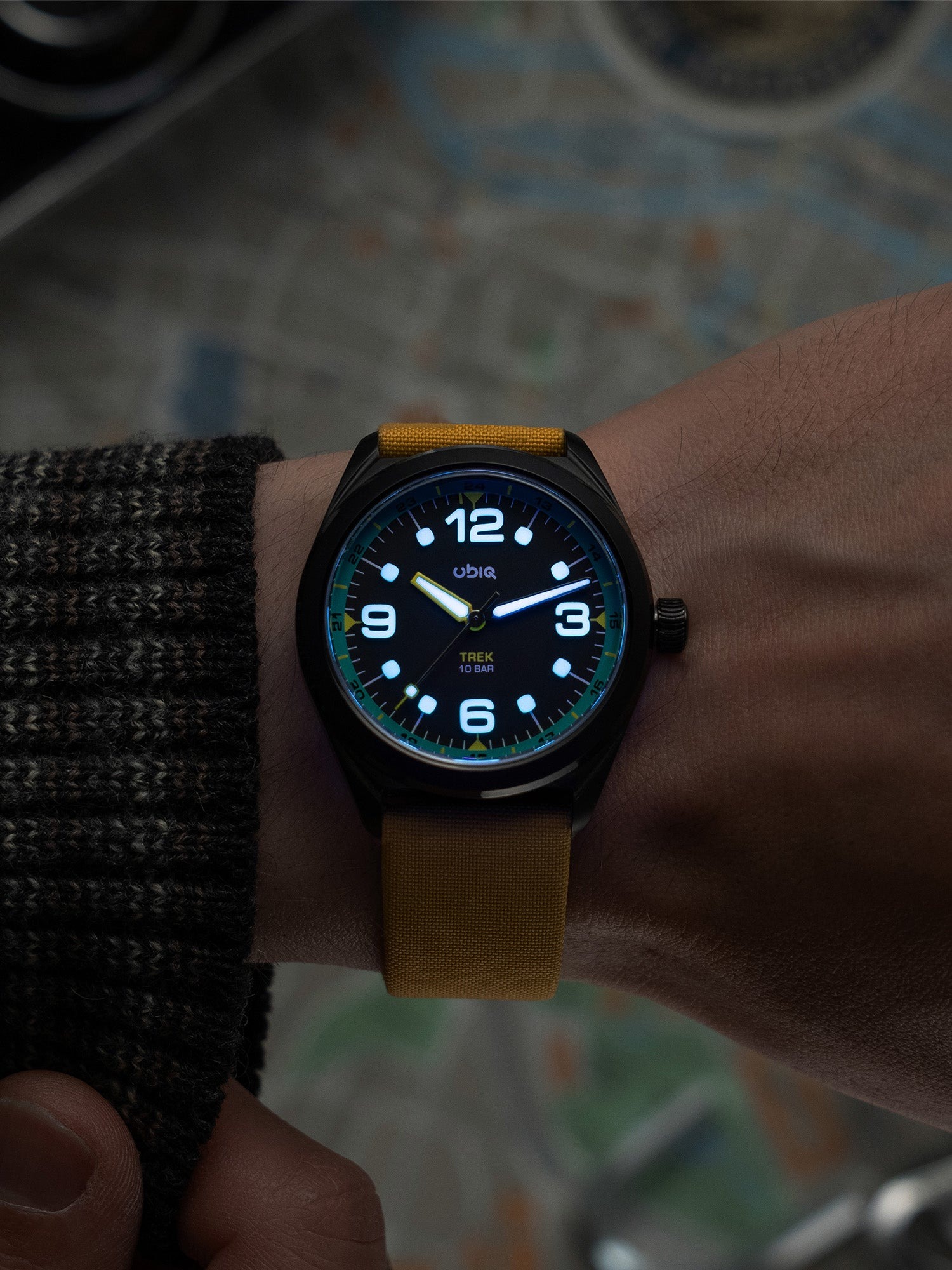 Ubiq Trek DLC Automatic (Coreblack, Blackmint)
