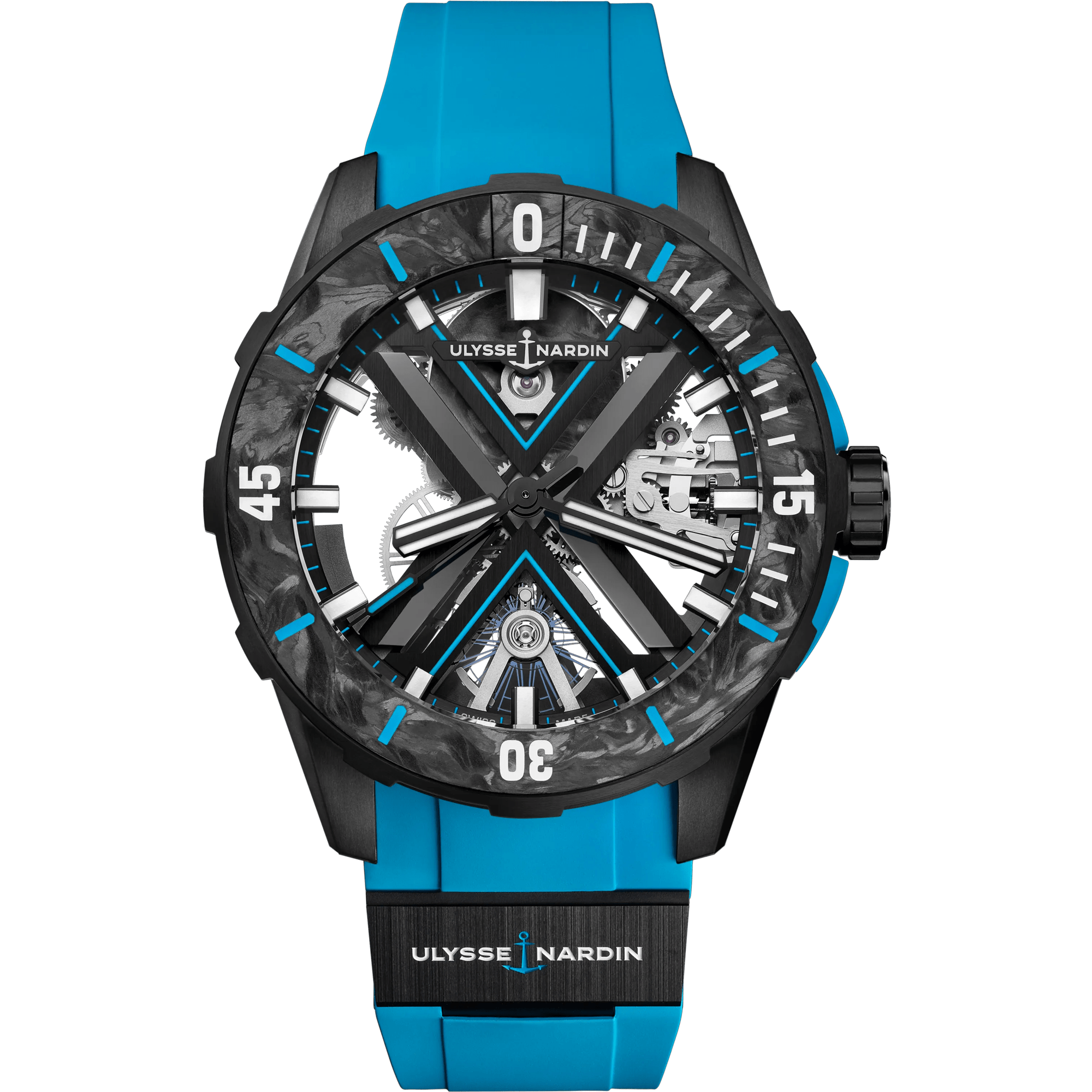 Ulysse Nardin Diver X Skeleton Azure (DLC titanium)