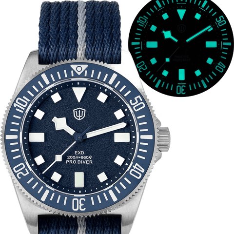 Watchdives 38mm EXD Titanium Diver