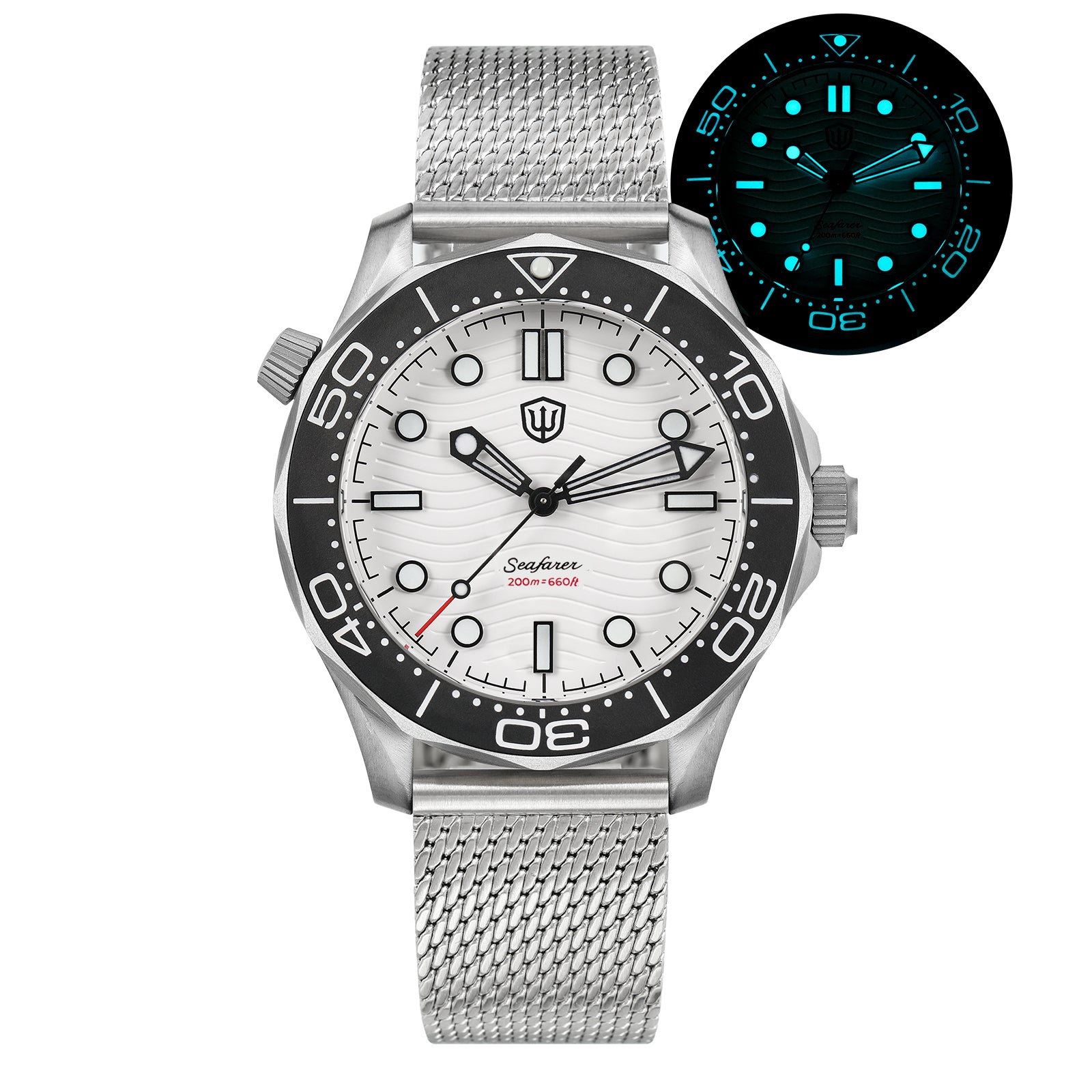 Watchdives Seafarer WD007Q VH31 Titanium NTTD