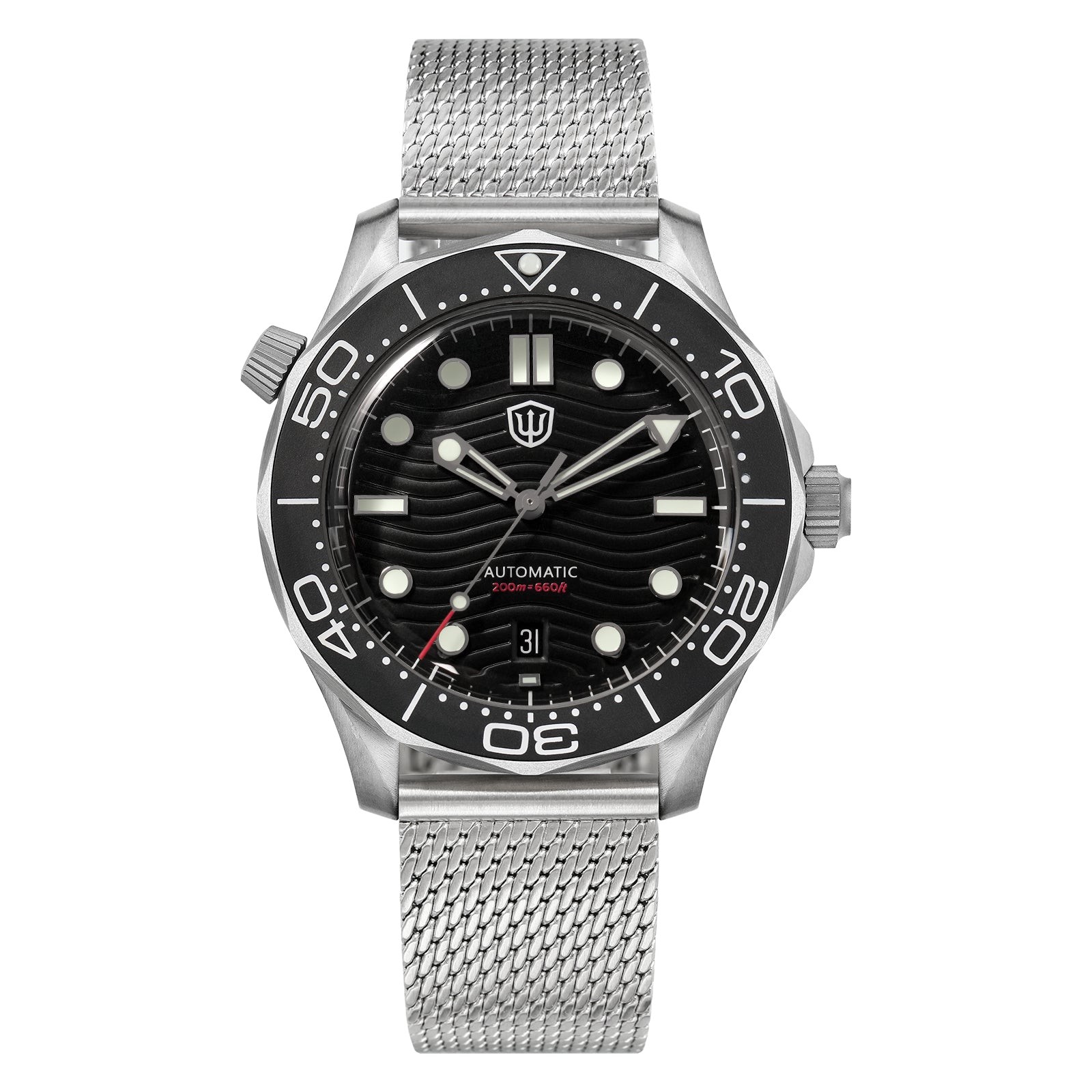 Watchdives WD007 Top Hat Sapphire Titanium
