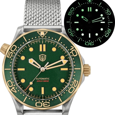 Watchdives WD007 V4 Sea Ghost NTTD Titanium