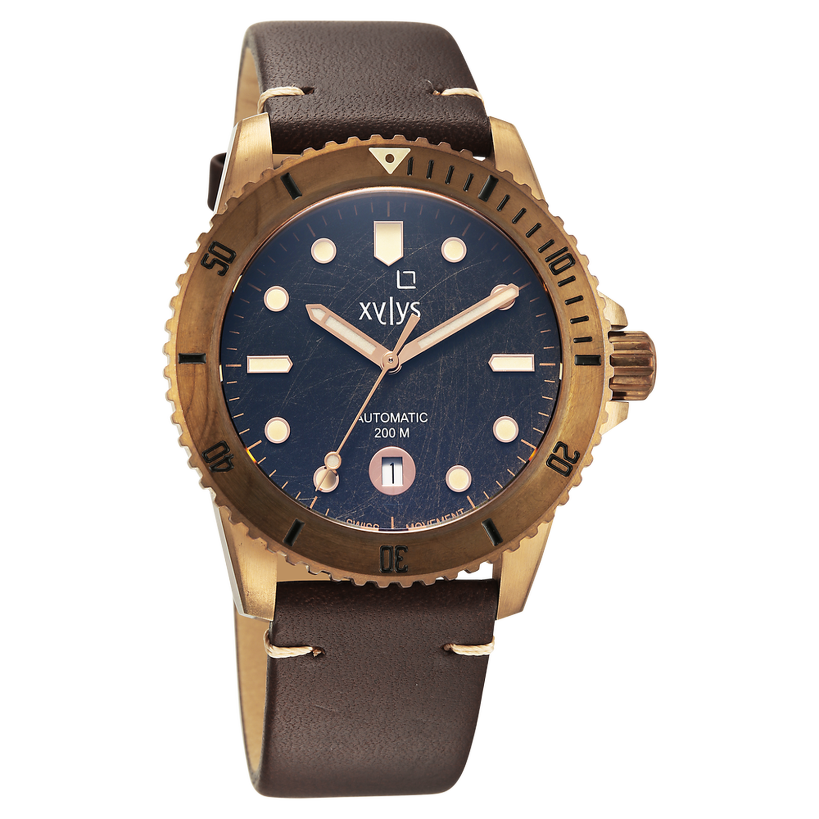 Xylys Swiss Automatic Bronze Diver NU40064KL03E