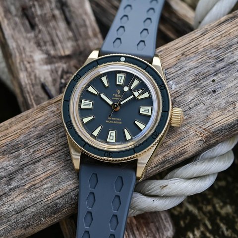 Yema Skin Diver Slim Bronze CMM.20