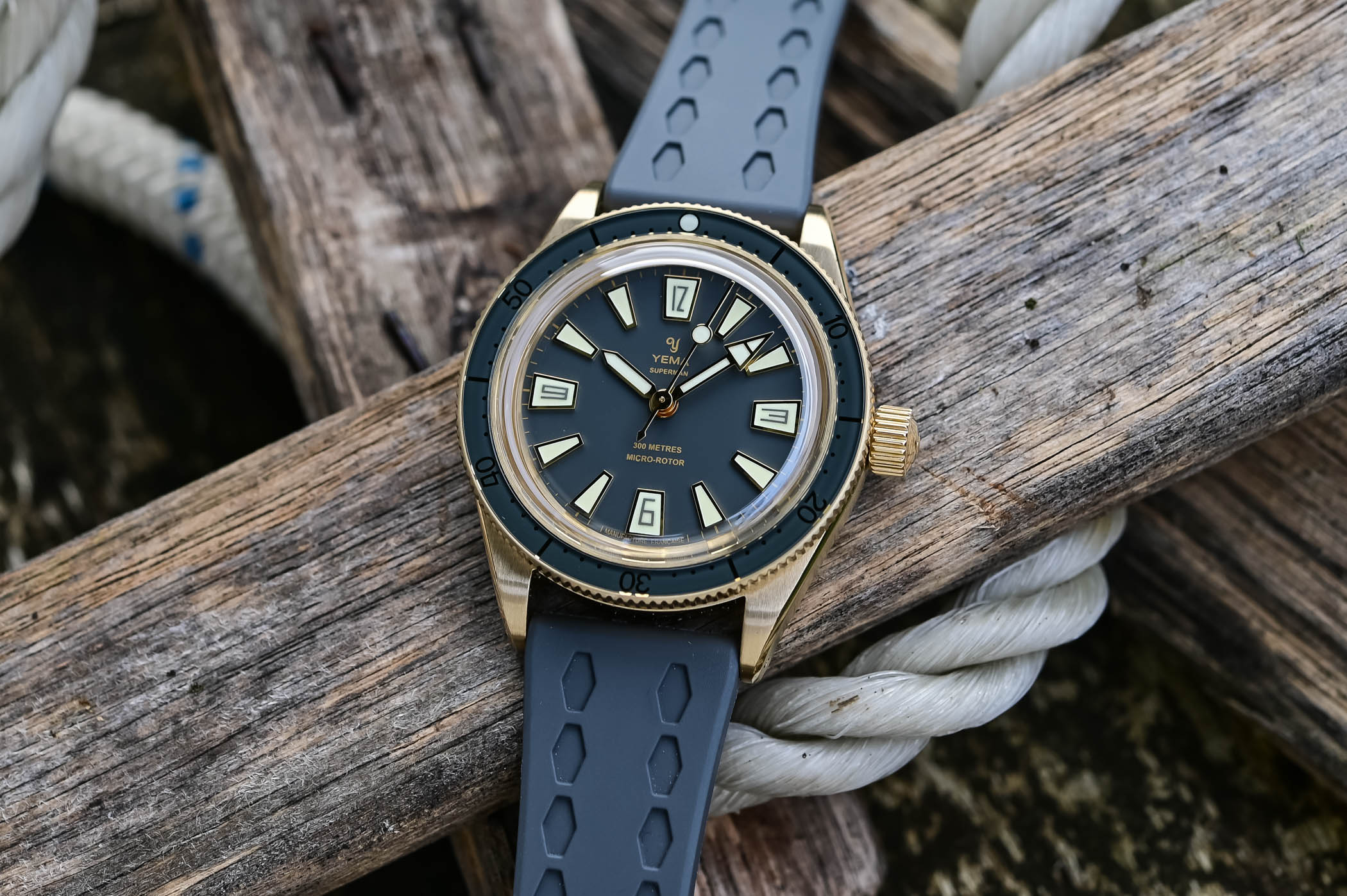 Yema Skin Diver Slim Bronze CMM.20