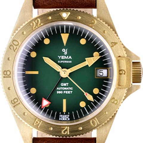 Yema Superman Heritage GMT Bronze