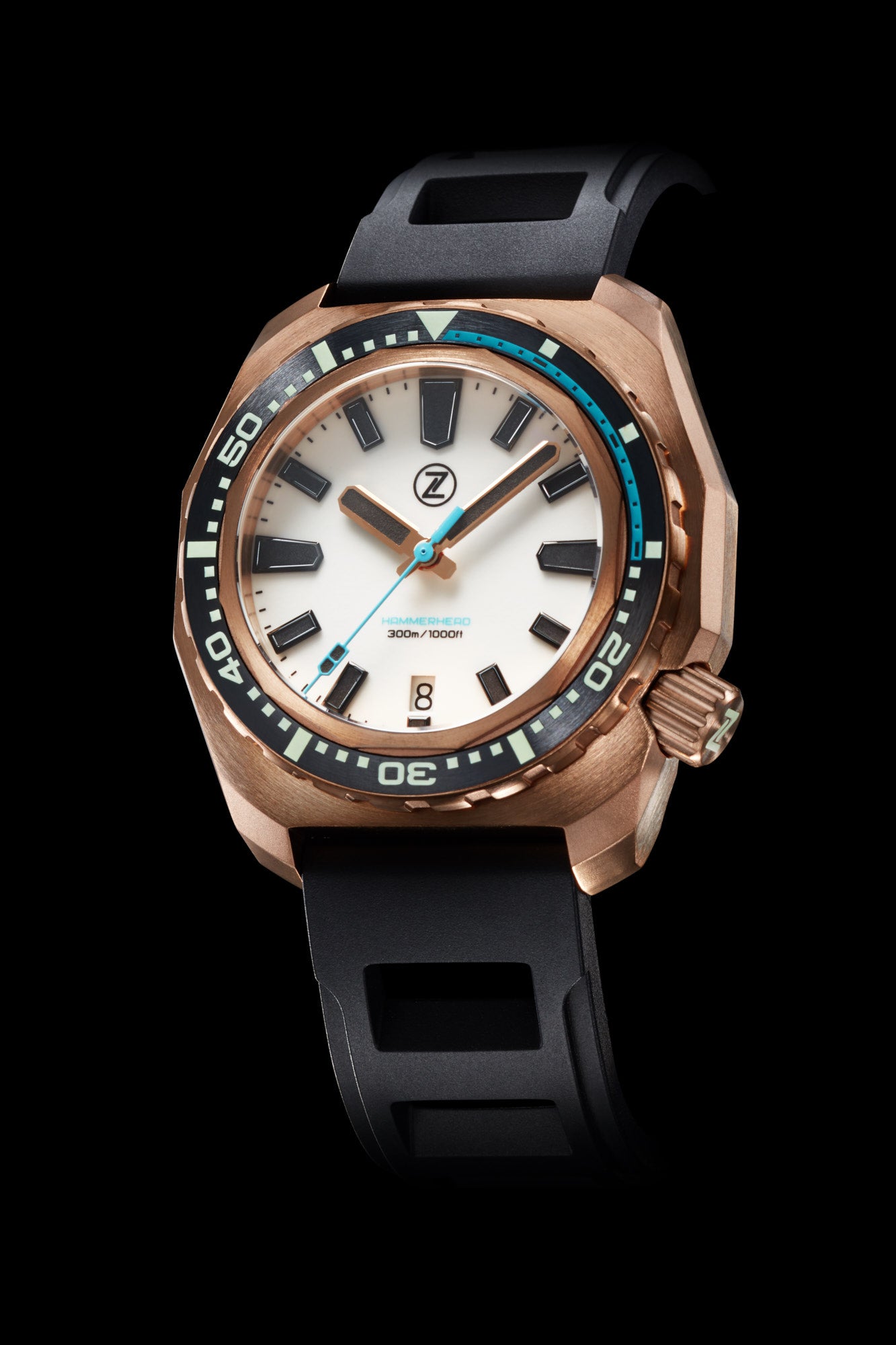 Zelos Hammerhead V3 300m Bronze Frost