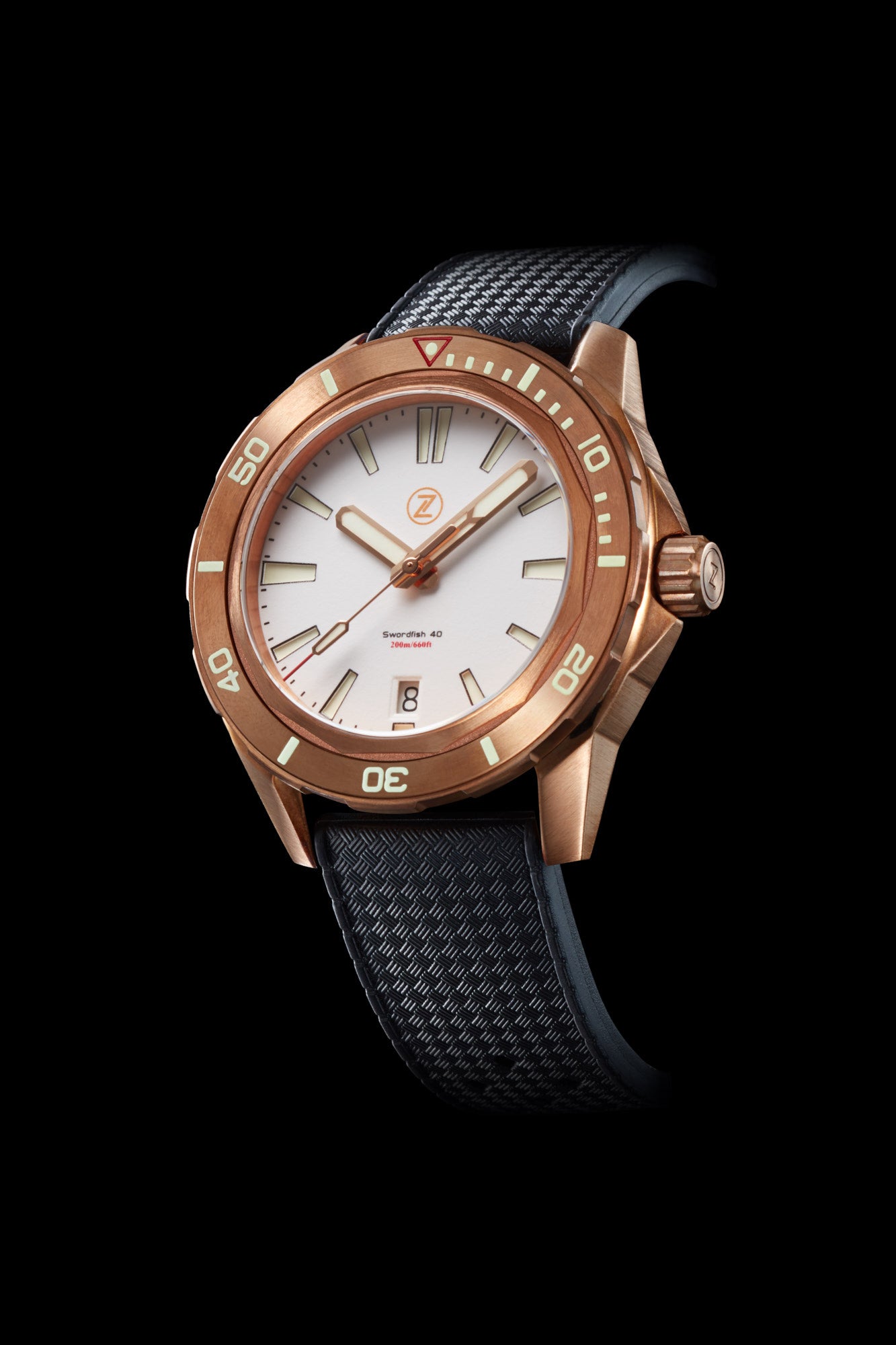 Image: Zelos Zelos Swordfish 40mm Bronze Frost