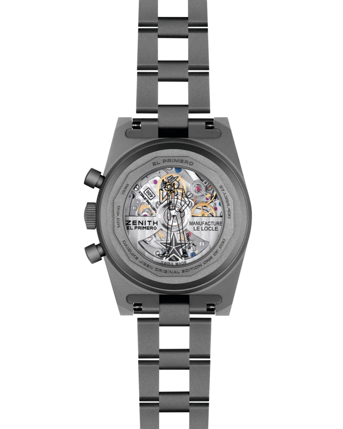 Zenith Chronomaster Revival Daisuke Jigen Edition (microblasted titanium)