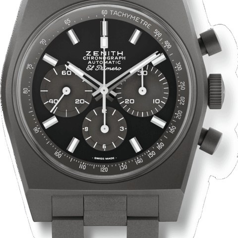 Zenith Chronomaster Revival Shadow (microblasted titanium)