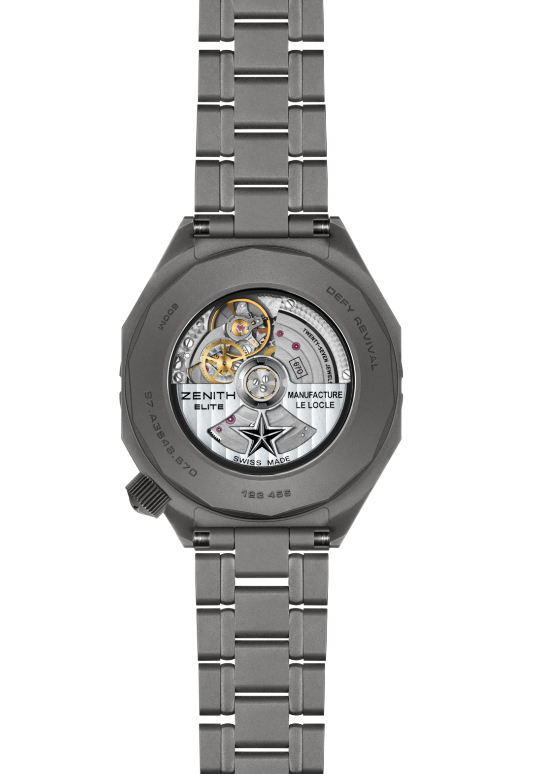 Zenith Defy Revival A3648 (microblasted titanium)